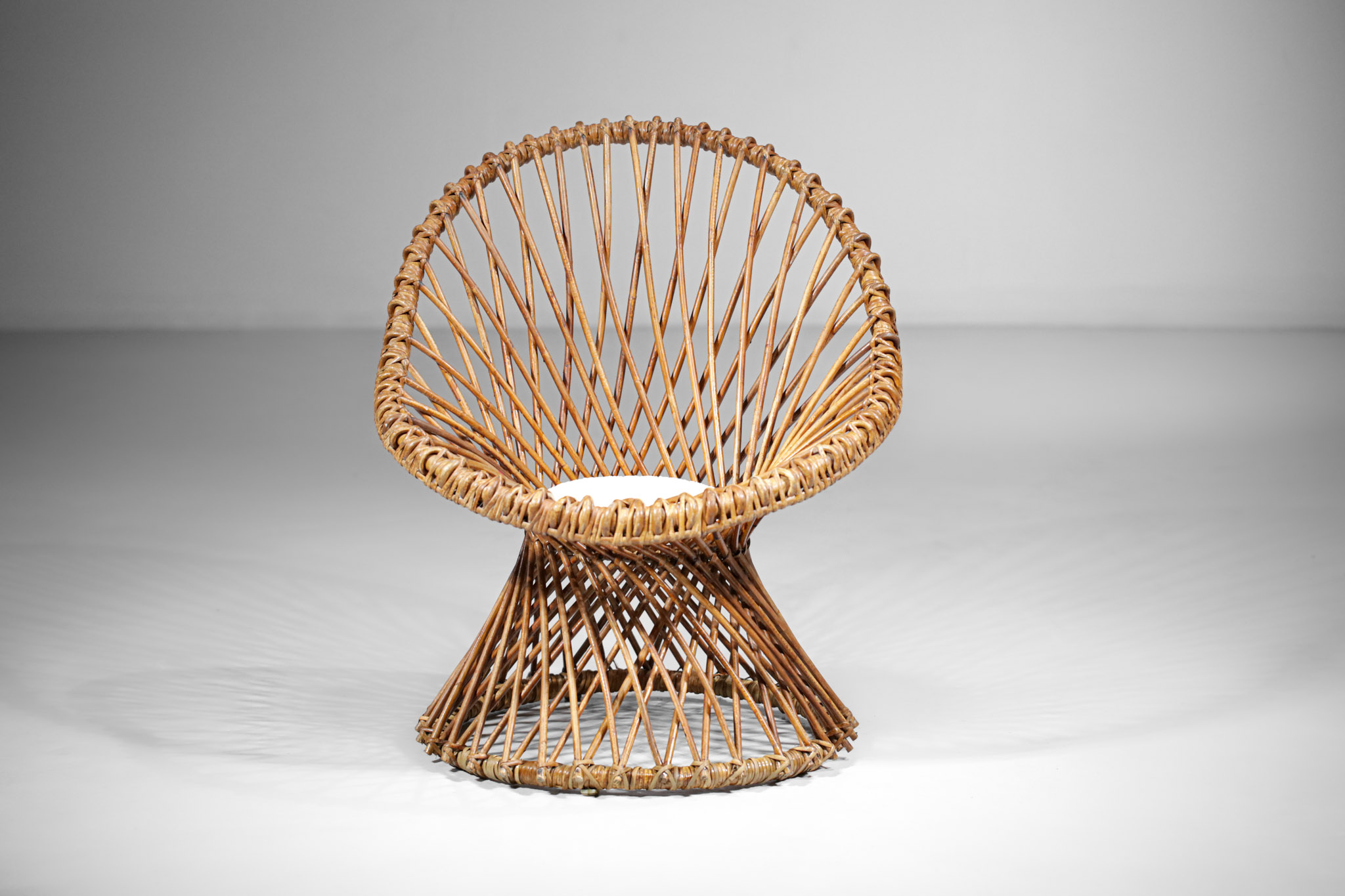 fauteuil en rotin style janine abraham