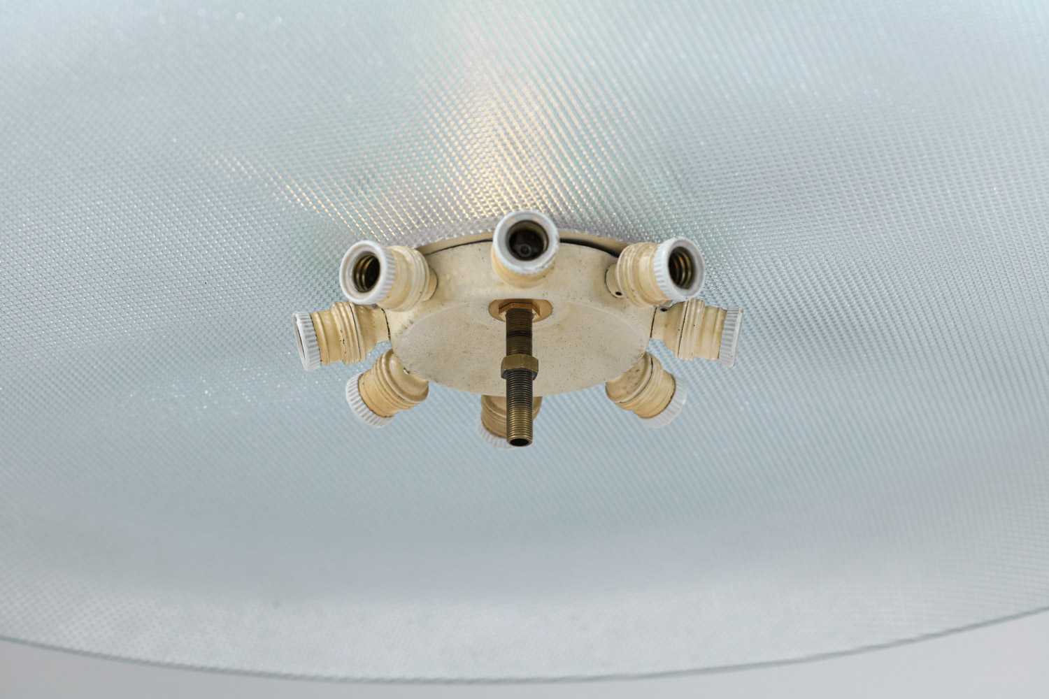 grand lustre suspension max ingrand pour fontana arte années 60 H362