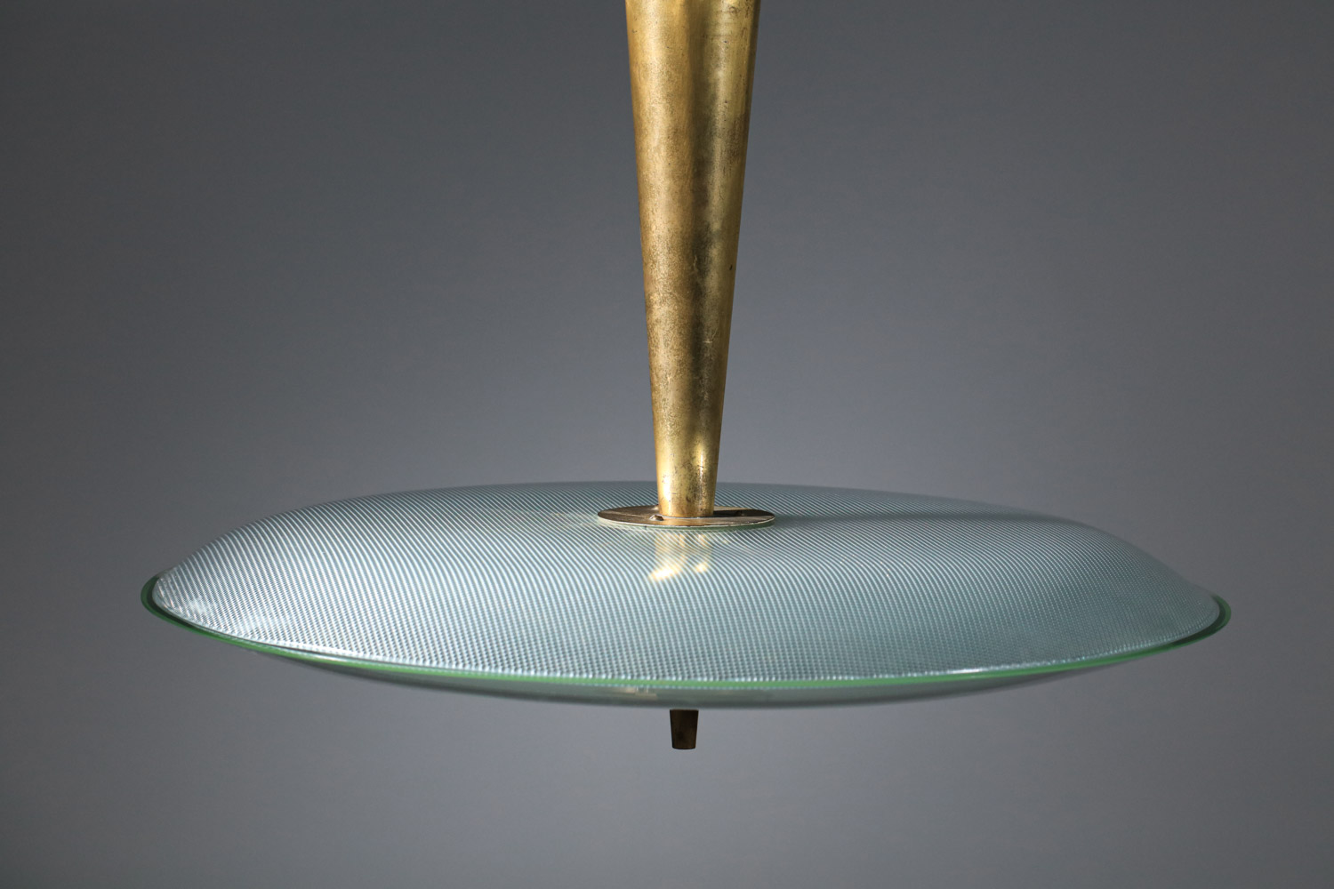 grand lustre suspension max ingrand pour fontana arte années 60 H362