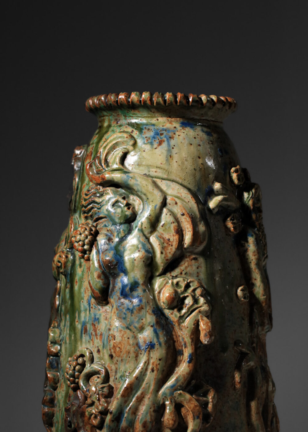 grand vase en céramique d' André Rozay piéce unique la Borne - I547