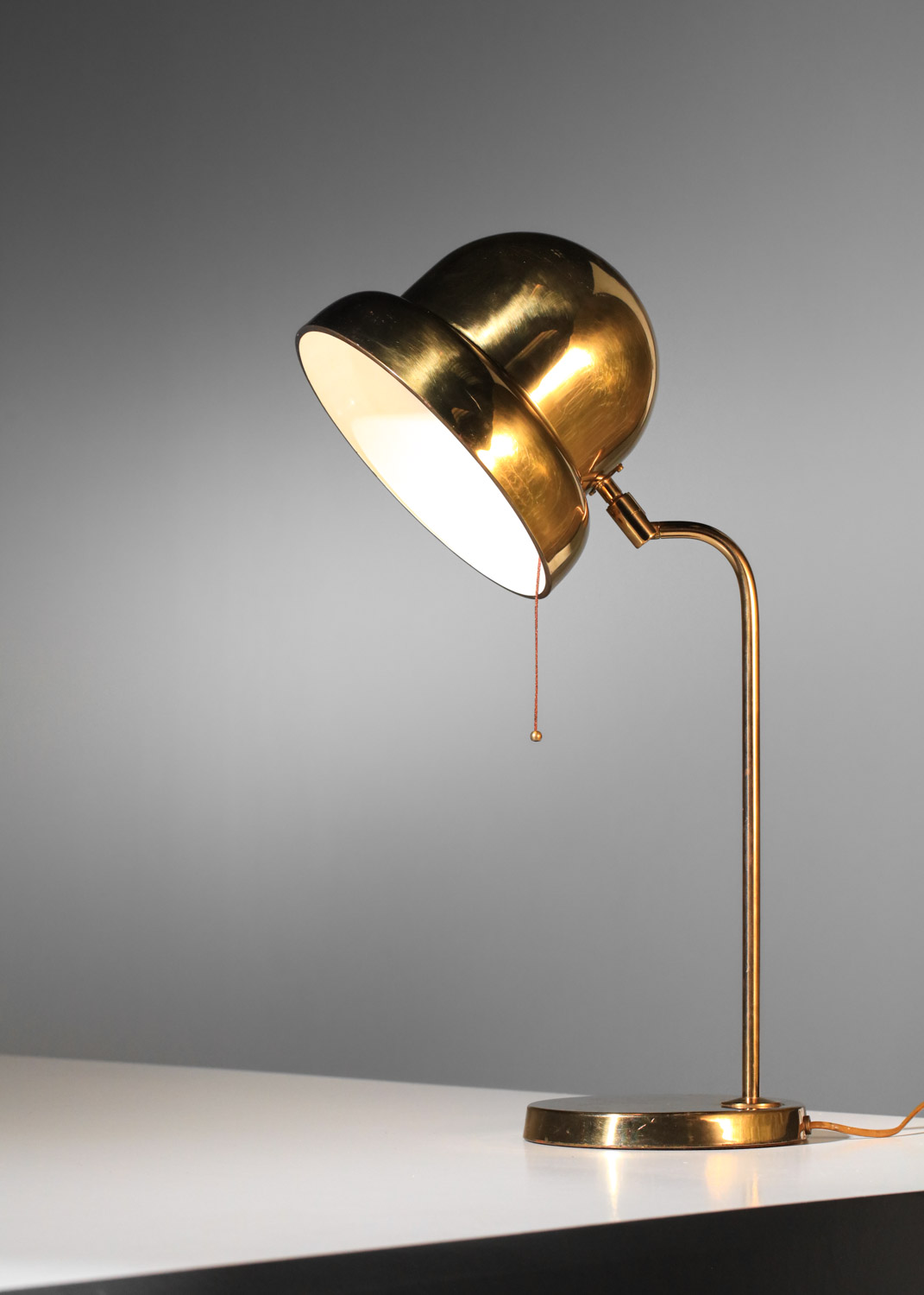 grande lampe suedoise bergboms B090 laiton années 60 E554