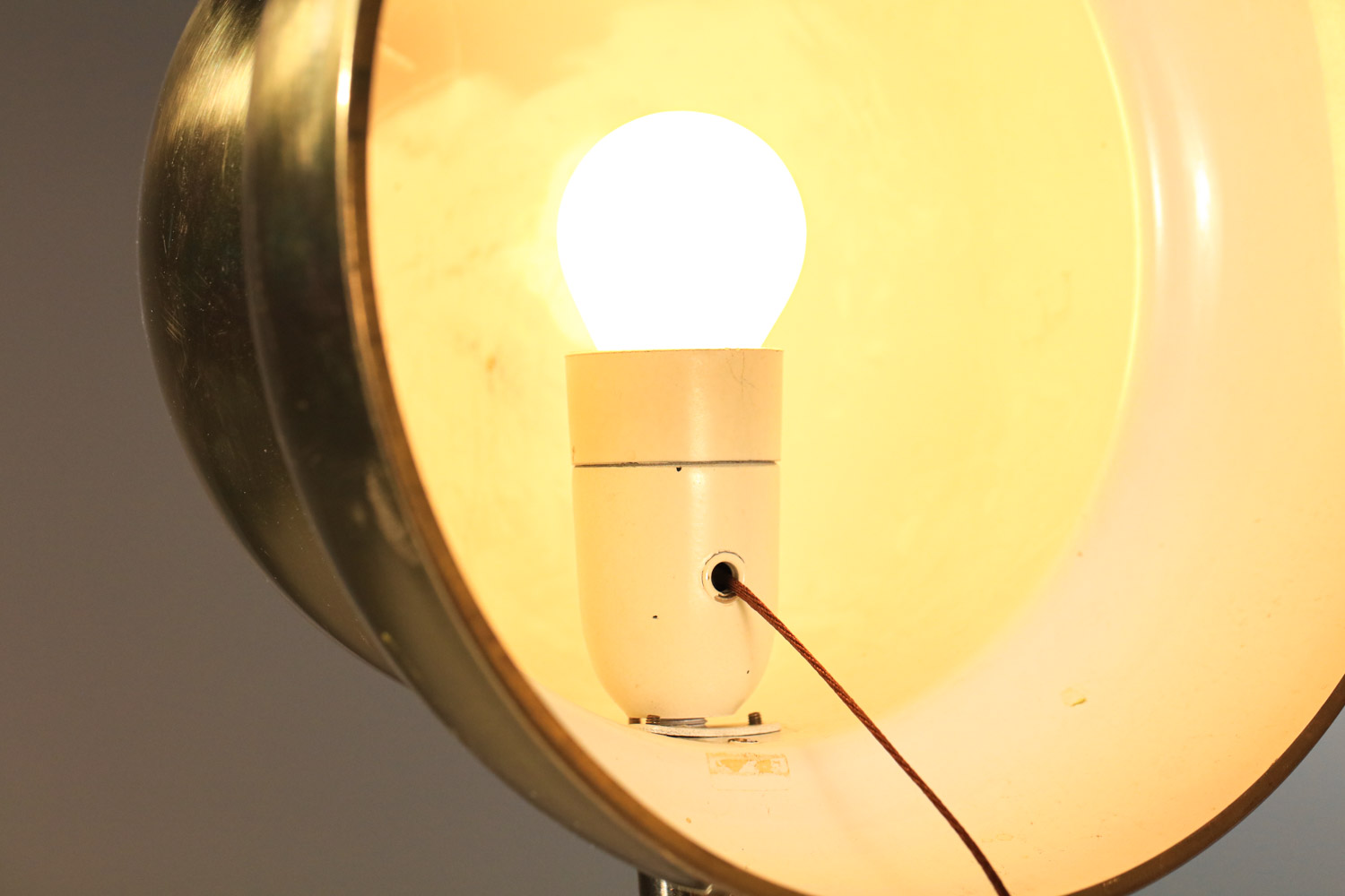 grande lampe suedoise bergboms B090 laiton années 60 E554