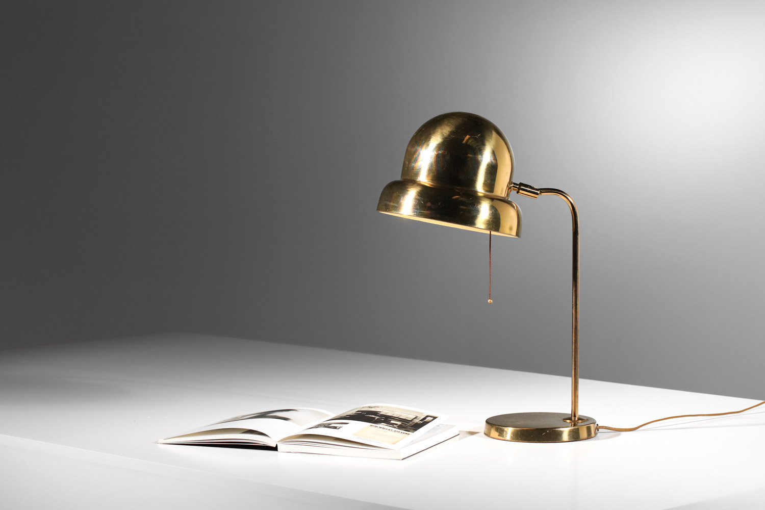 grande lampe suedoise bergboms B090 laiton années 60 E554