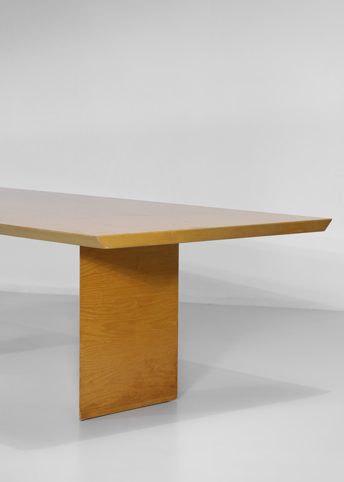 grande table à manger italienne saporiti années 70 E413