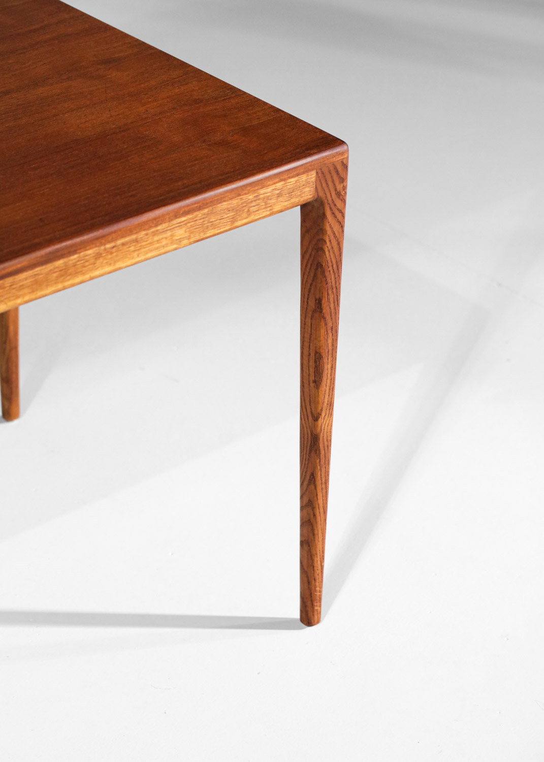 grande table basse danoise en teck scandinave - G759