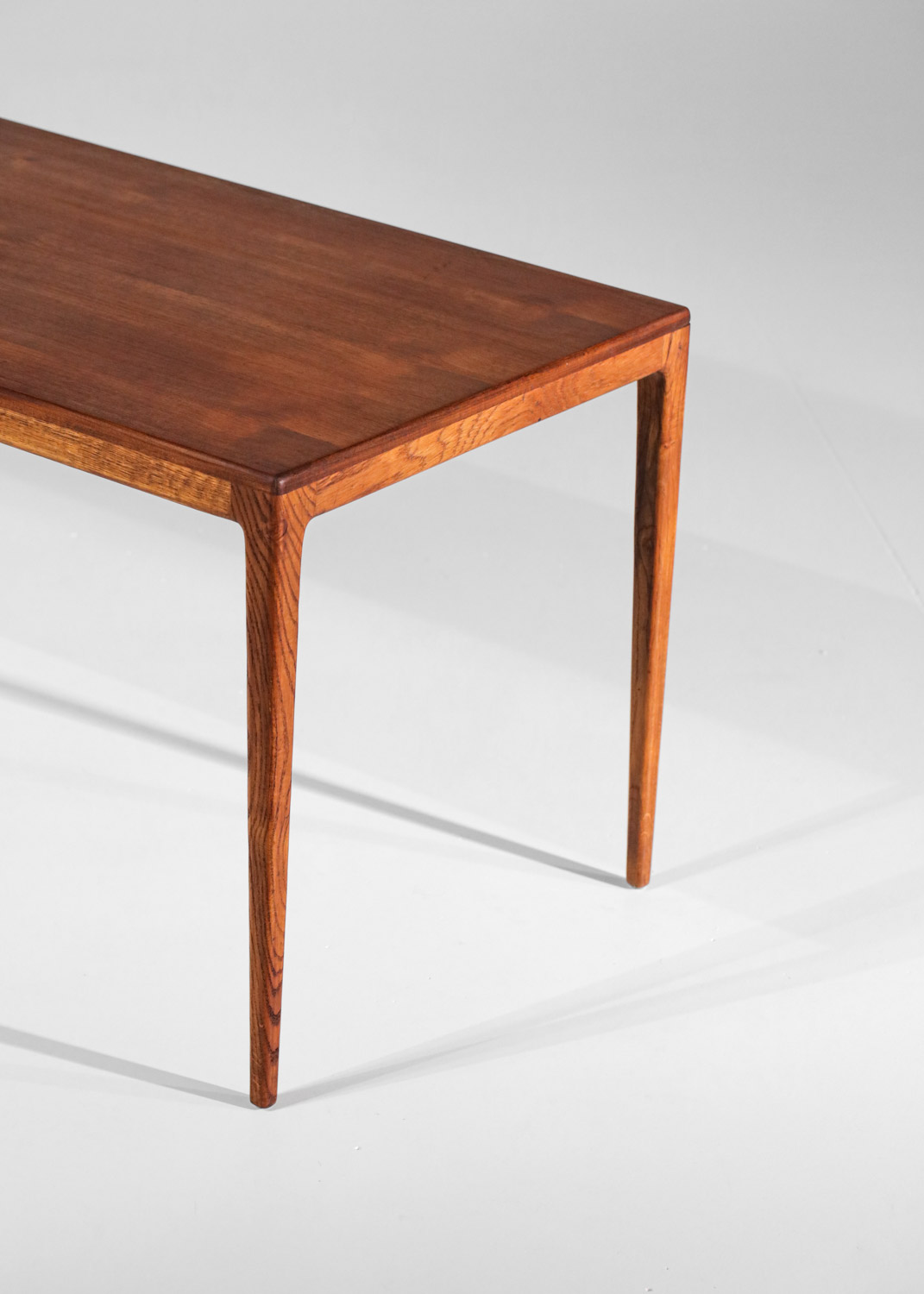 grande table basse danoise en teck scandinave - G759