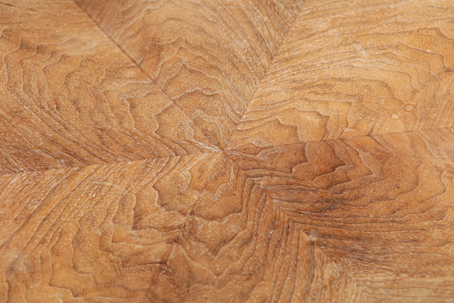 guéridon années 40 art déco en bois céruse style André Arbus - G369