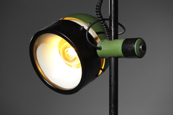 lampadaire espagnole années 70 2 diffuseurs G868
