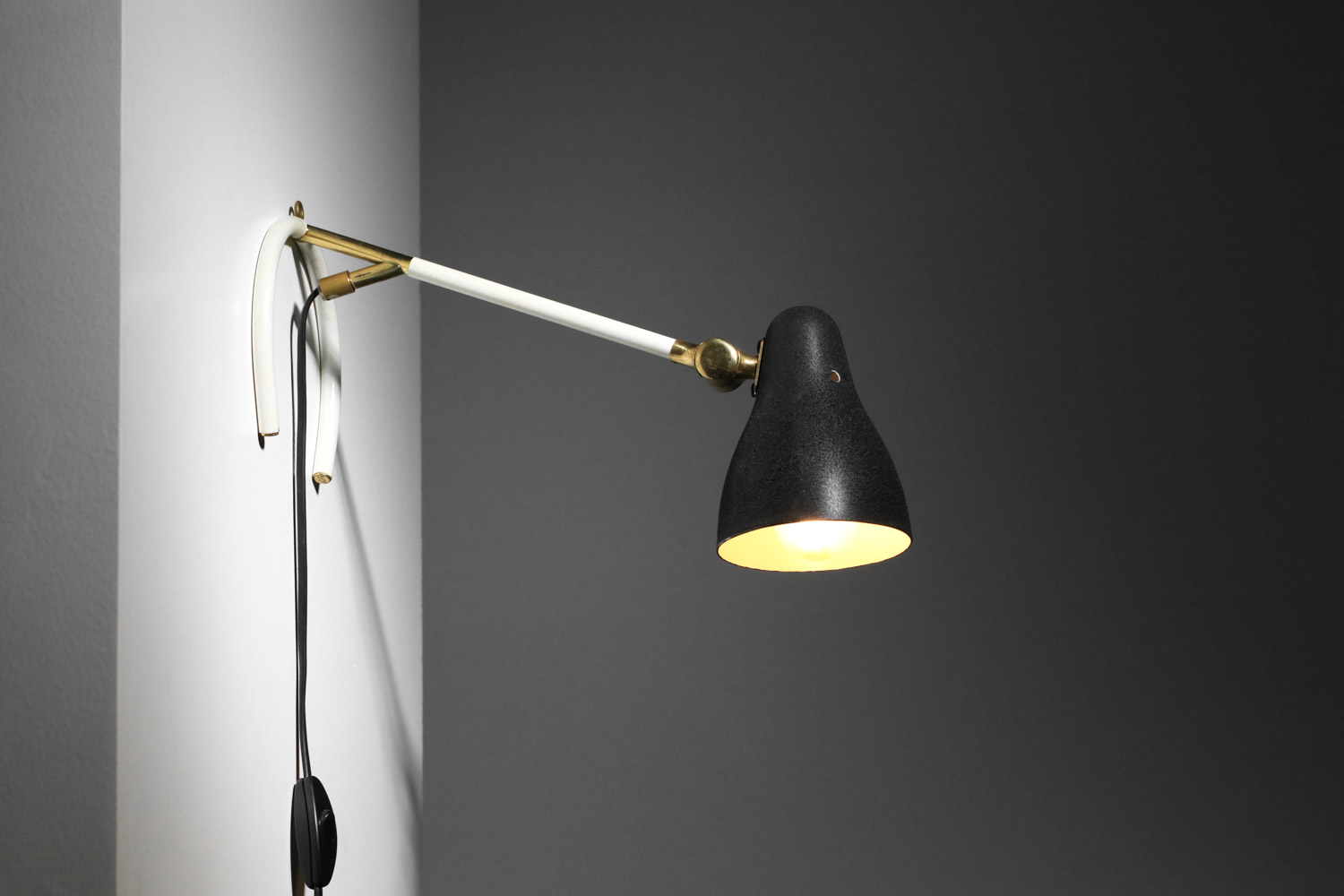 lampe de table applique Suédoise années 60 Falkenbergs - G749