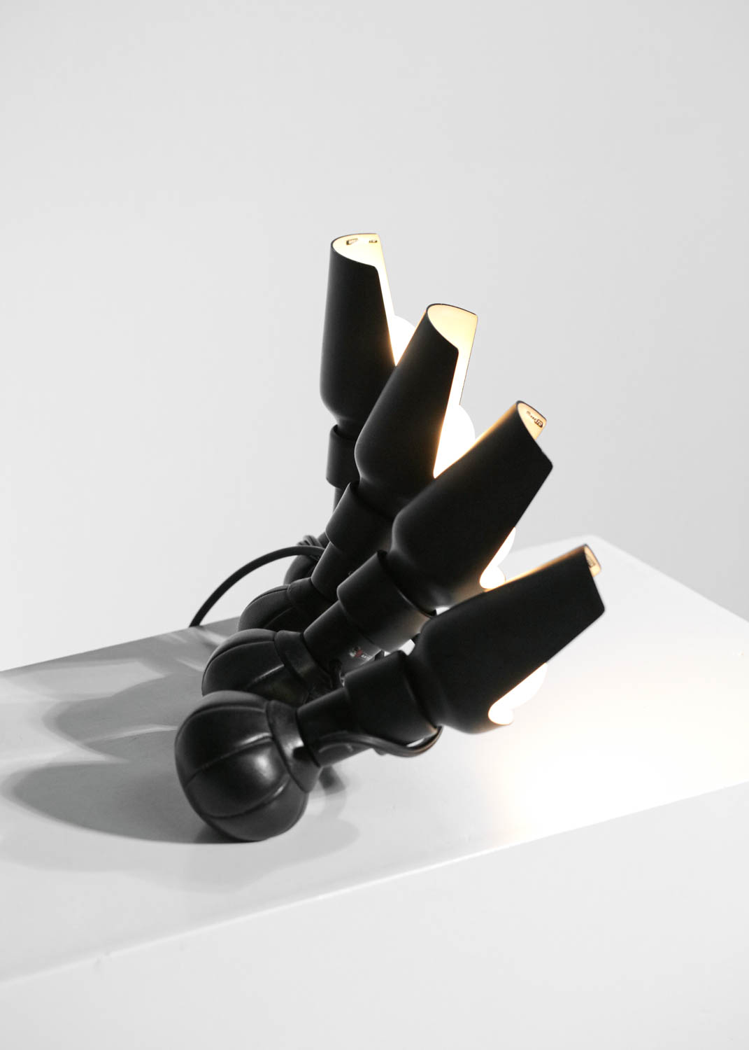 lot de 4 lampes à poser Gino Sarfatti Arteluce modèle 600p - G616