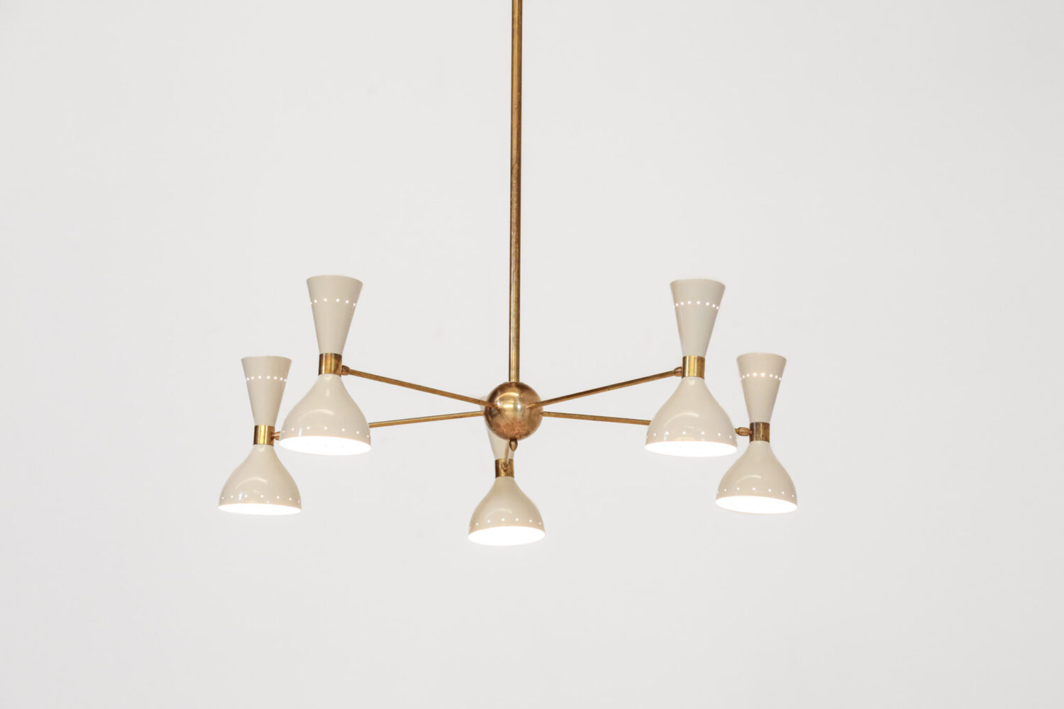 lustre italien moderne 5 branches style stilnovo 18