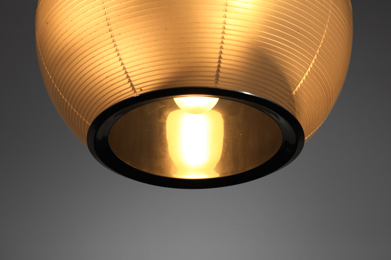 Italian sergio mazza holophane chandelier in glass from the 60s - H407