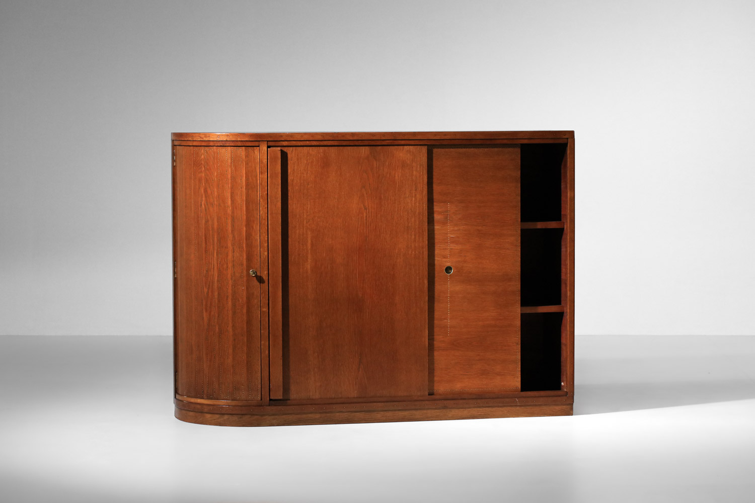 meuble André Sornay clouté art déco moderniste années 30 pièce unique - G880