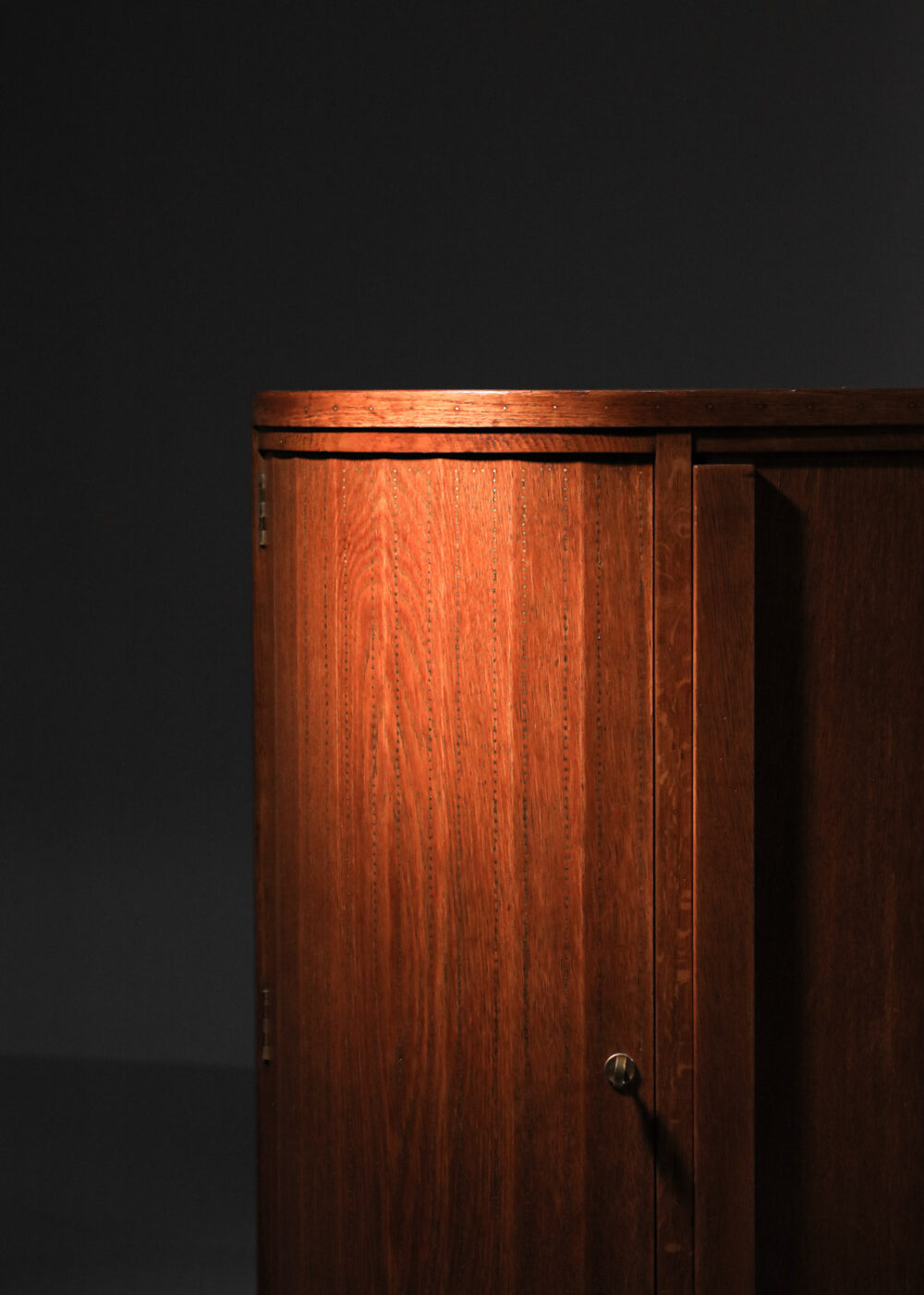 meuble André Sornay clouté art déco moderniste années 30 pièce unique - G880