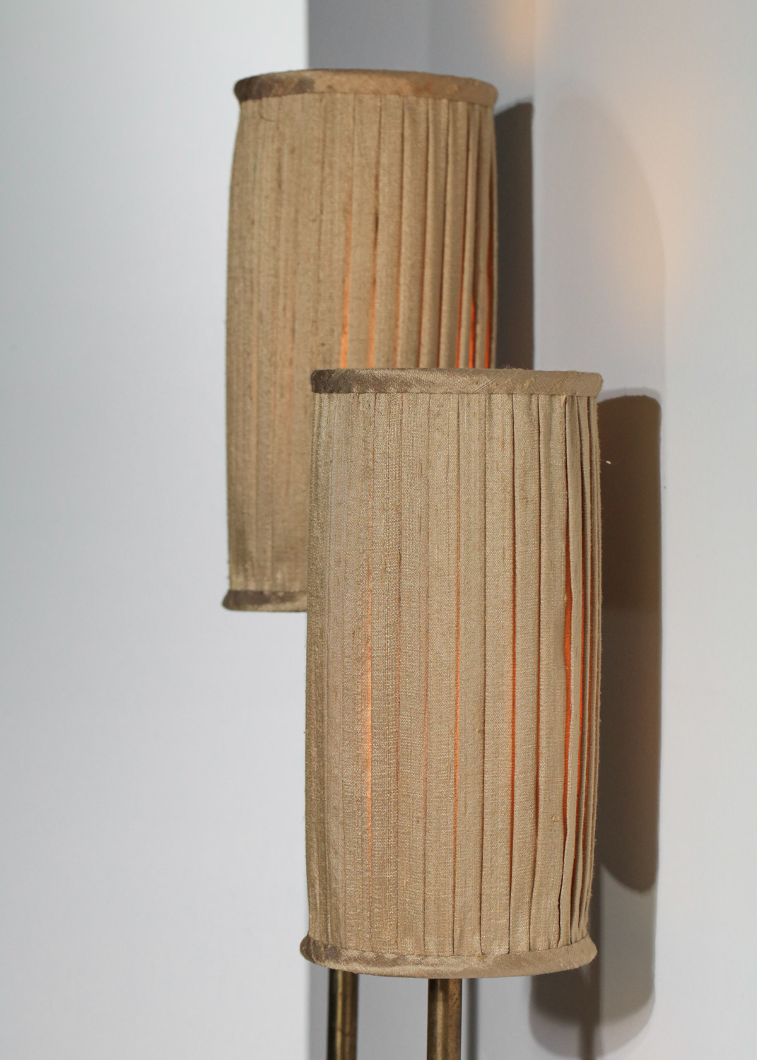 paire d'appliques en céramique Georges Jouve pour Asselbur années 60 - G832