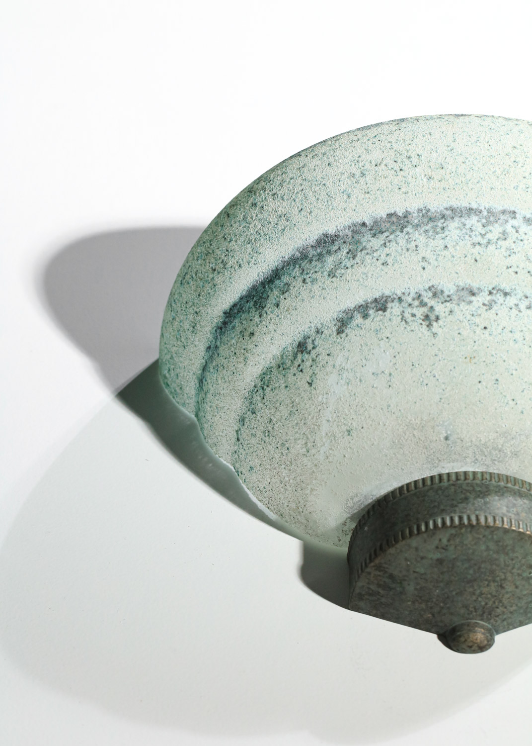 pair of Seguso Italian sconces in granite glass from the 60's - H557 - Image 8