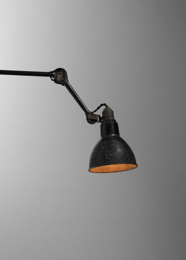 paire de lampe Bernard Albin Gras model 201 le Corbusier G612 G538