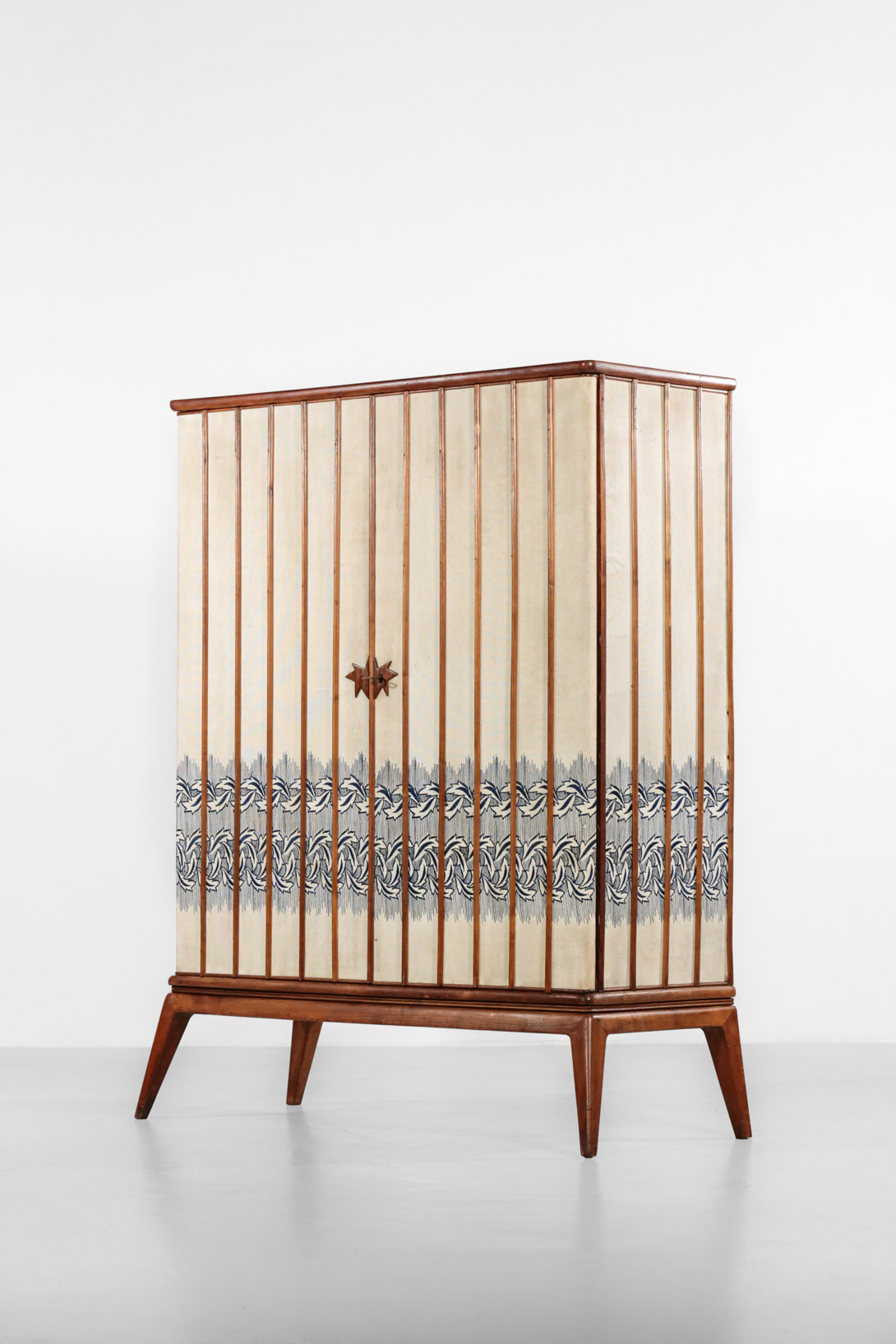 penderie italienne années 60 gio ponti meuble tissus
