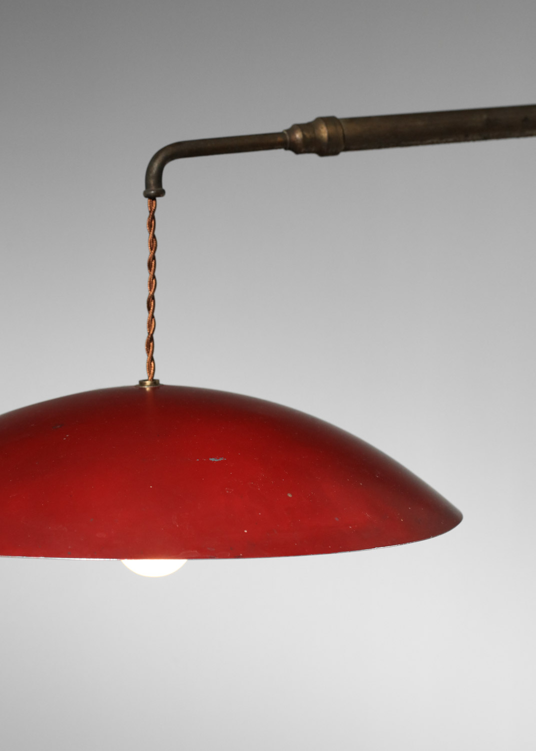 potence italienne attribuée à arredoluce en laiton - H607