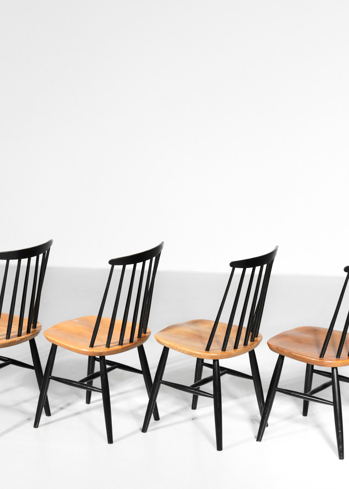 Set of 6 swedish chairs by ilmari tapiovaara, 1960s - Image 6