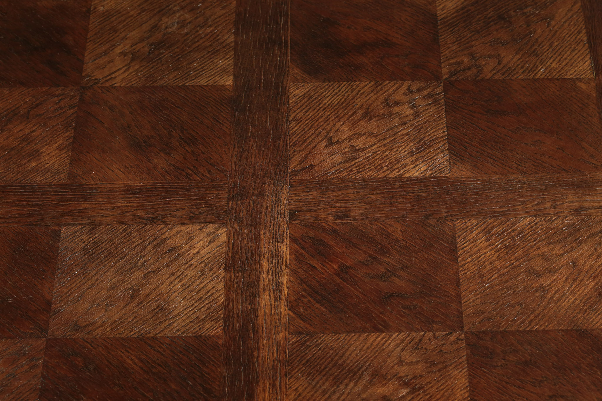 Solid Oak French Dining Table, Charles Dudouyt Style - Image 3