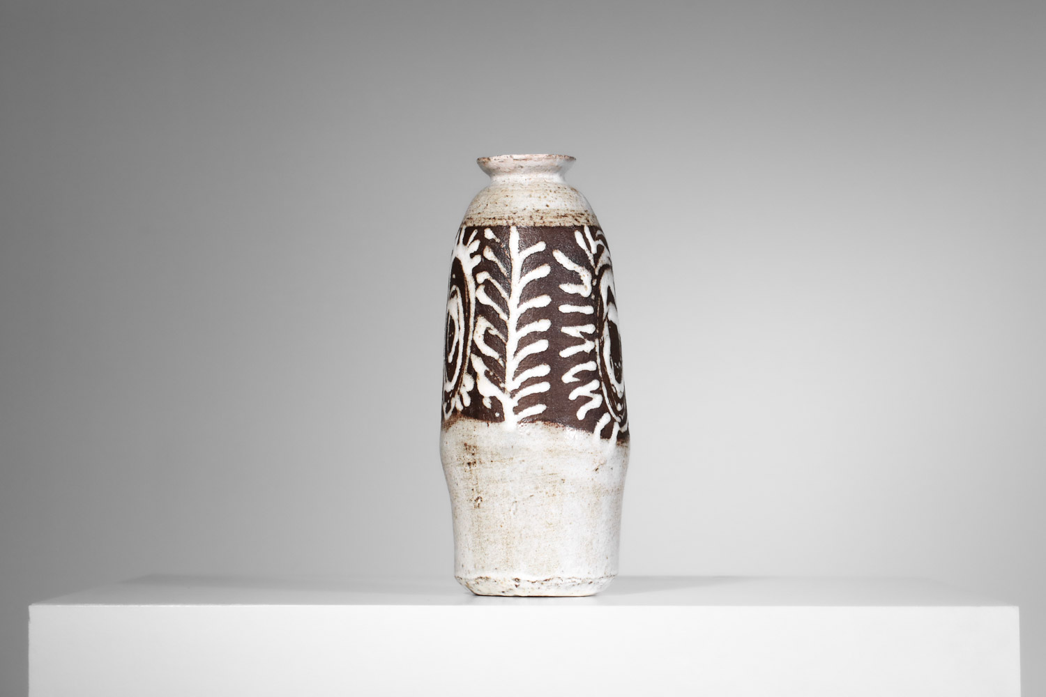 vase en céramique albert thiry années 60 - I413