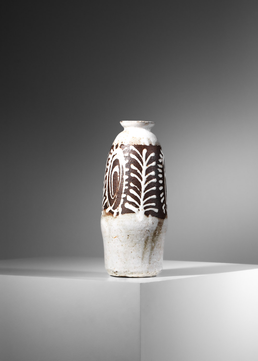 vase en céramique albert thiry années 60 - I413