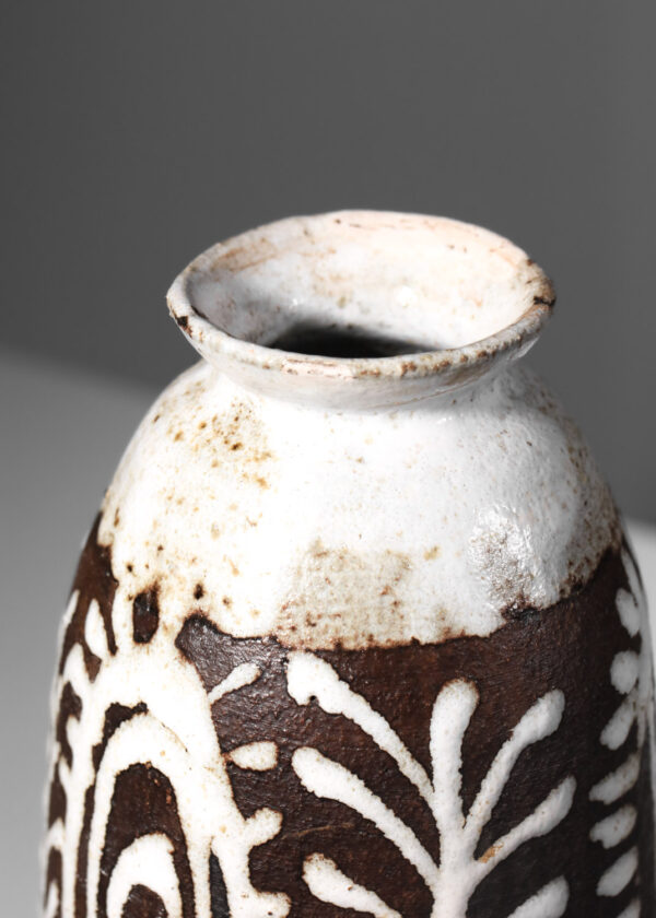 vase en céramique albert thiry années 60 - I413