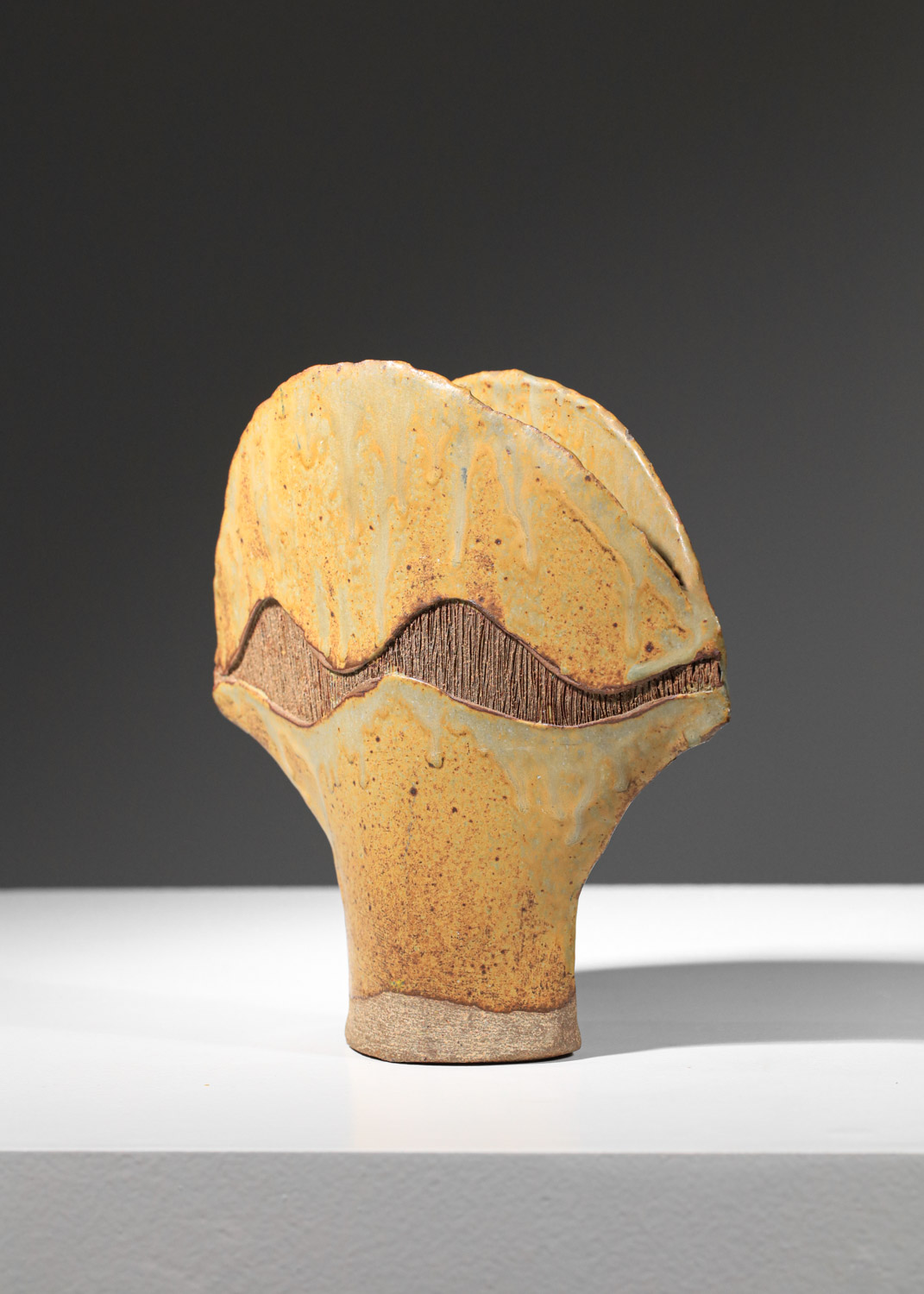 vase en céramique Odile Pichon terre chamottée - H039