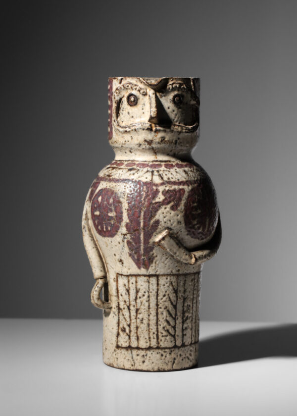 pichet en céramique jean derval anthropomorphe - J557