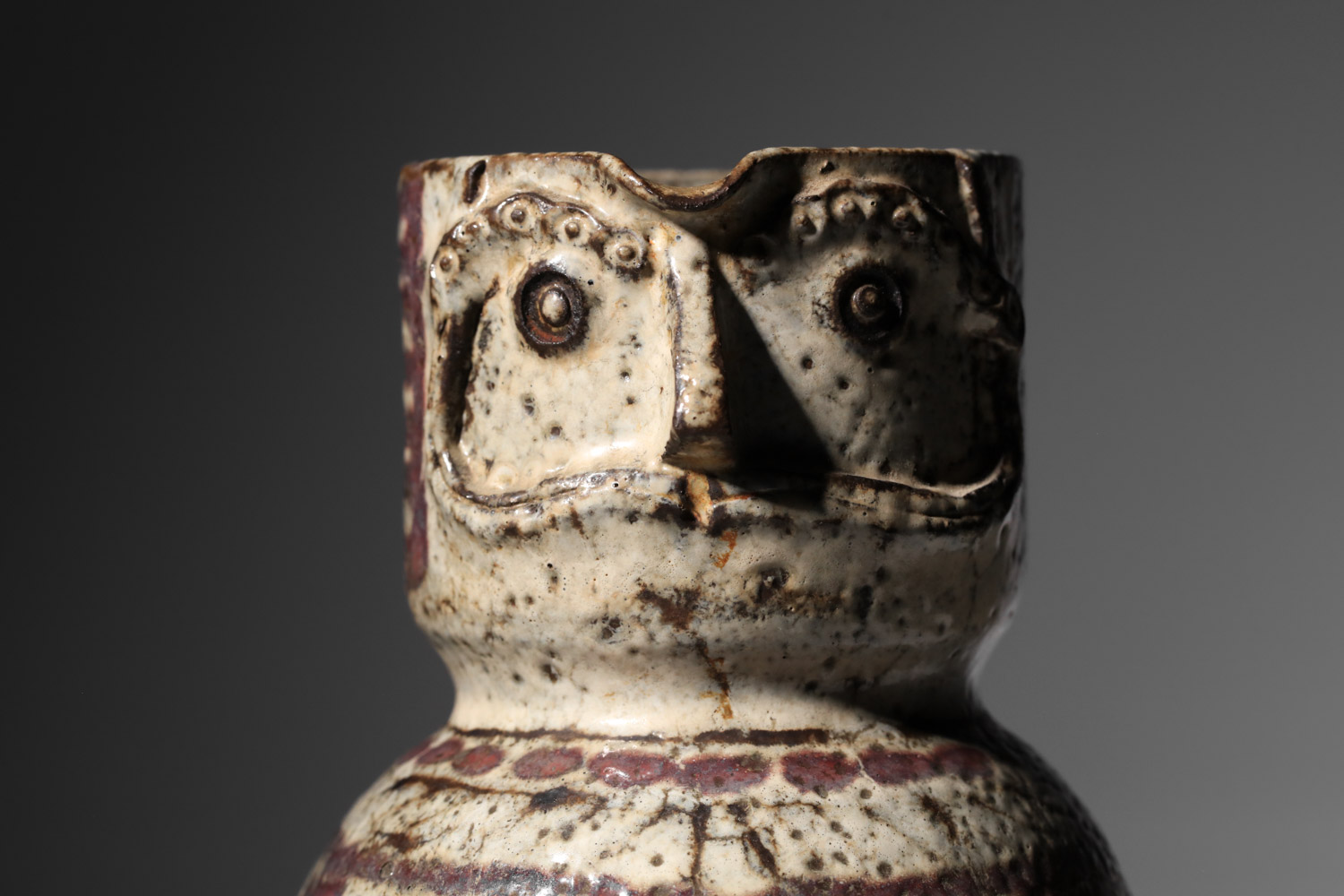 pichet en céramique jean derval anthropomorphe - J557