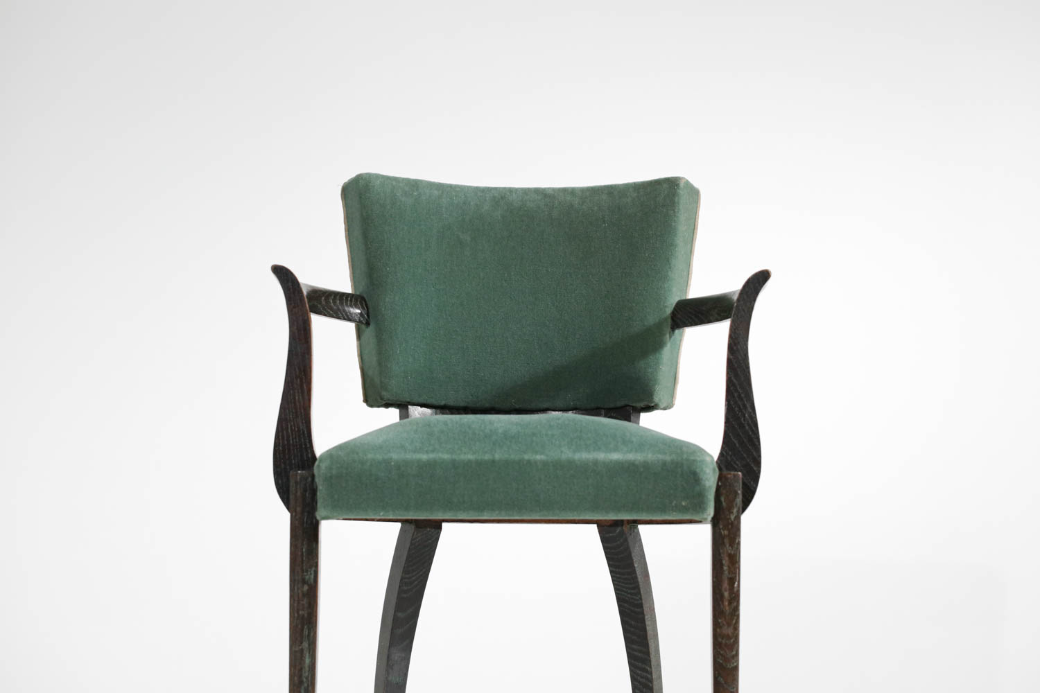 Set fauteuil et bureau art déco de Francisque Chaleyssin années 40 - G589 - G590