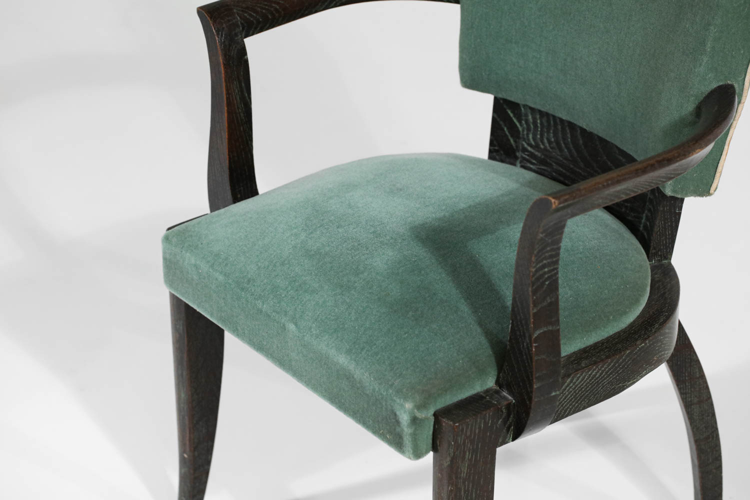 Set fauteuil et bureau art déco de Francisque Chaleyssin années 40 - G589 - G590