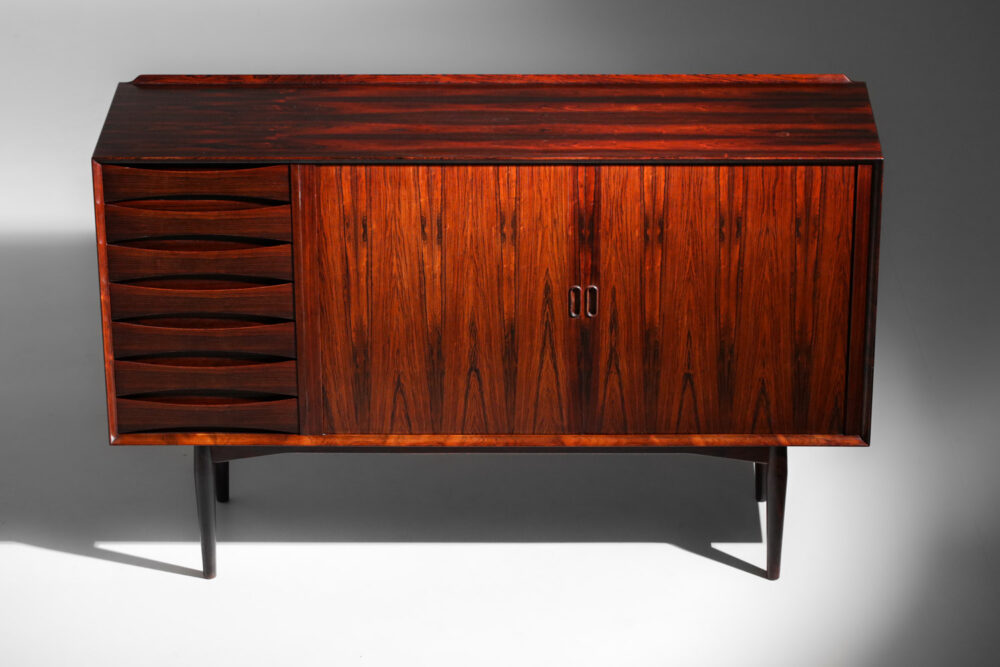 Enfilade danoise palissandre de rio scandinave Arne Vodder - G018