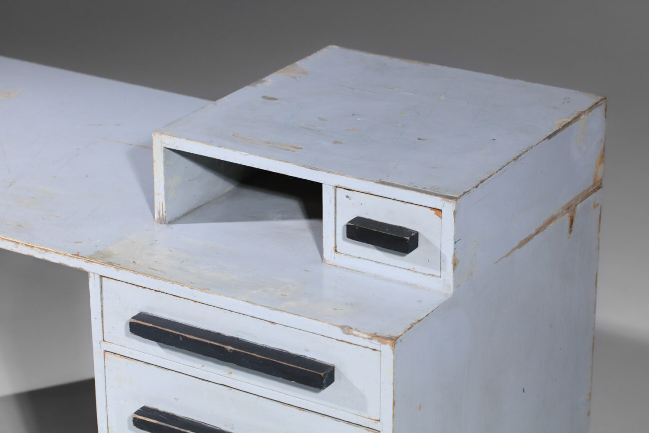 bureau moderniste des années 30 en contreplaqué laqué - I129