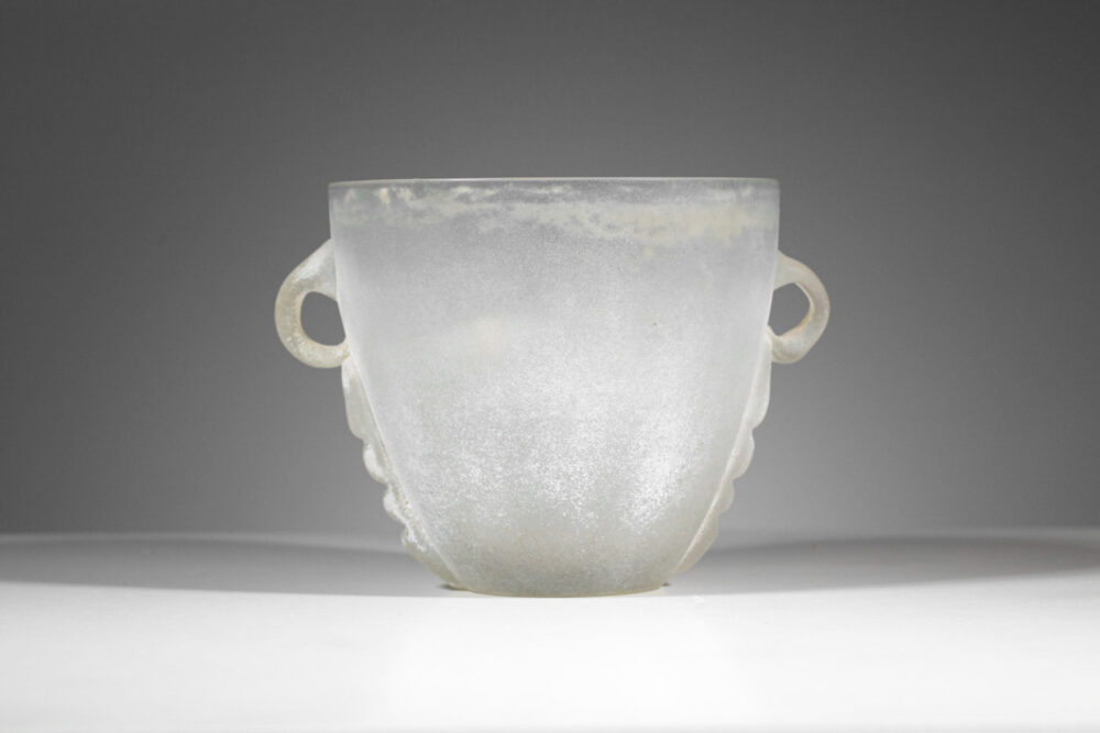 vase seguso italien années 50 en verre - G287