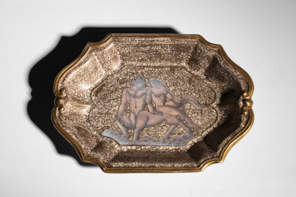 assiette plat jean mayodon pour la manufacture de Sèvres années 40 - J150