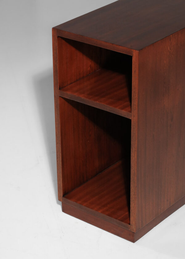 bout de canapé meuble art déco en acajou des années 30 40 - J259