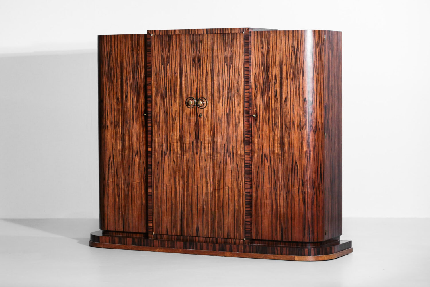 Art Deco cabinet Macassar + rosewood design vintage