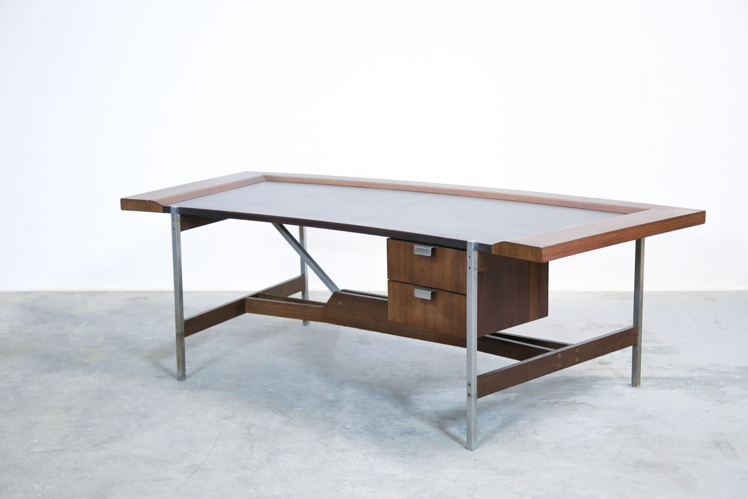 Large Modernist Desk, Rare