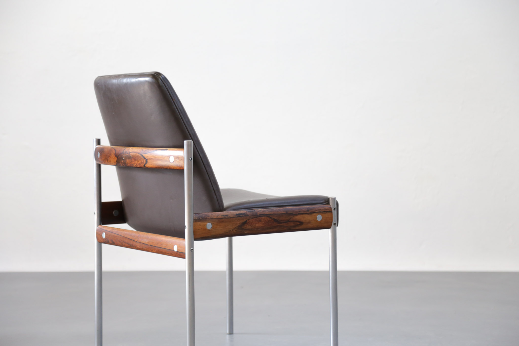 Rare Set of Four Scandinavian Chairs by Sven Ivar Dysthe, Danish - Image 5