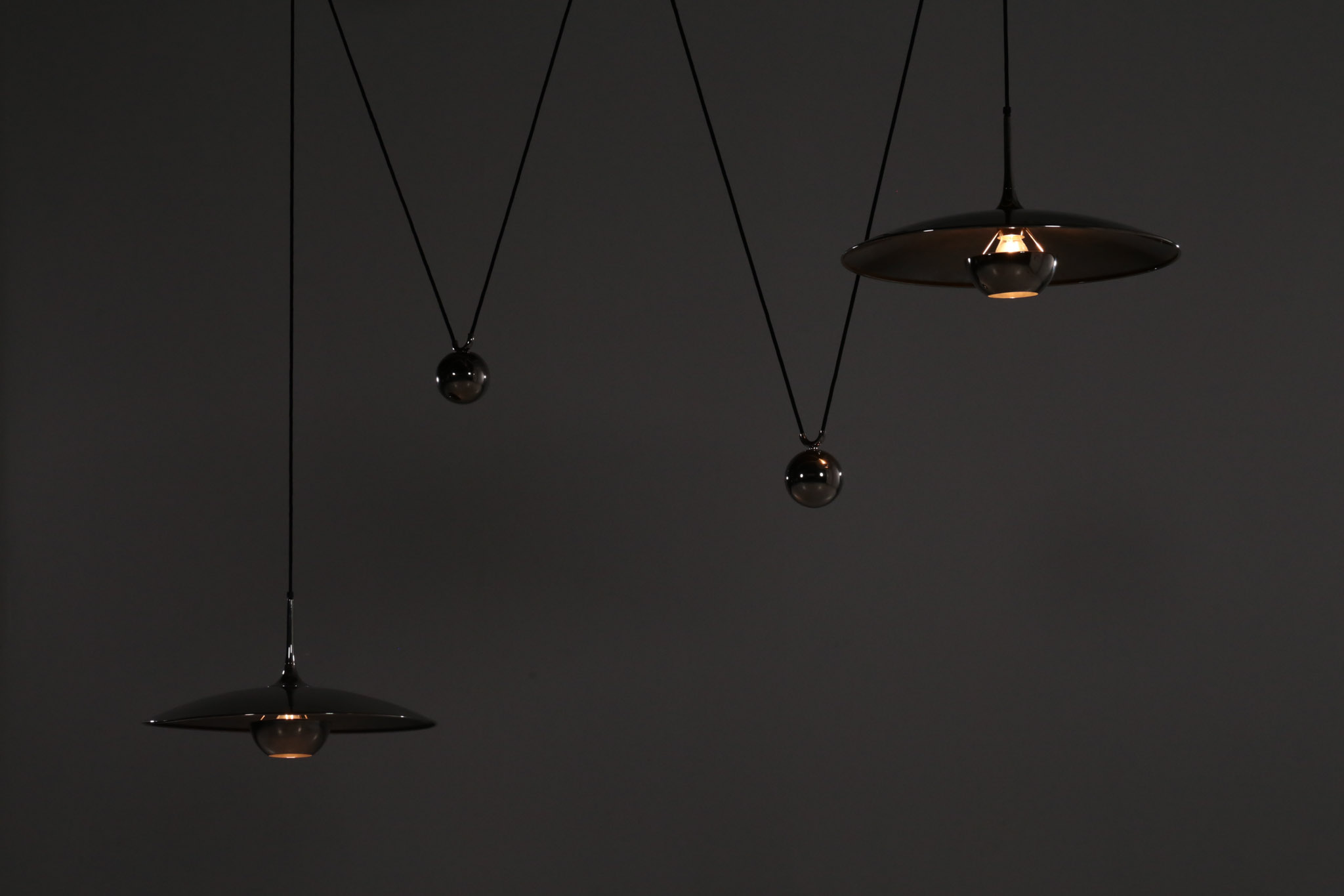 Florian Schulz Suspension double contrepoids chromé 35
