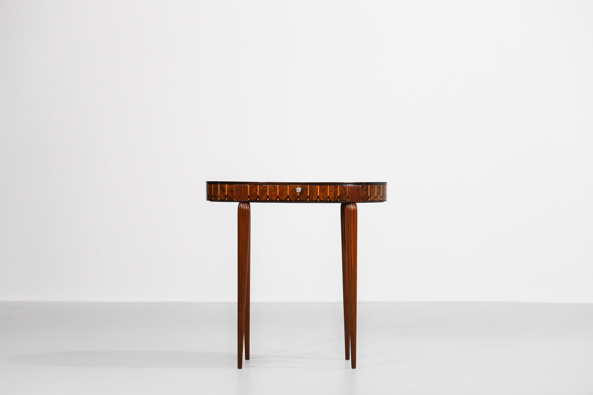 Marquetry Gueridon, Mahogany and Rosewood - Image 10