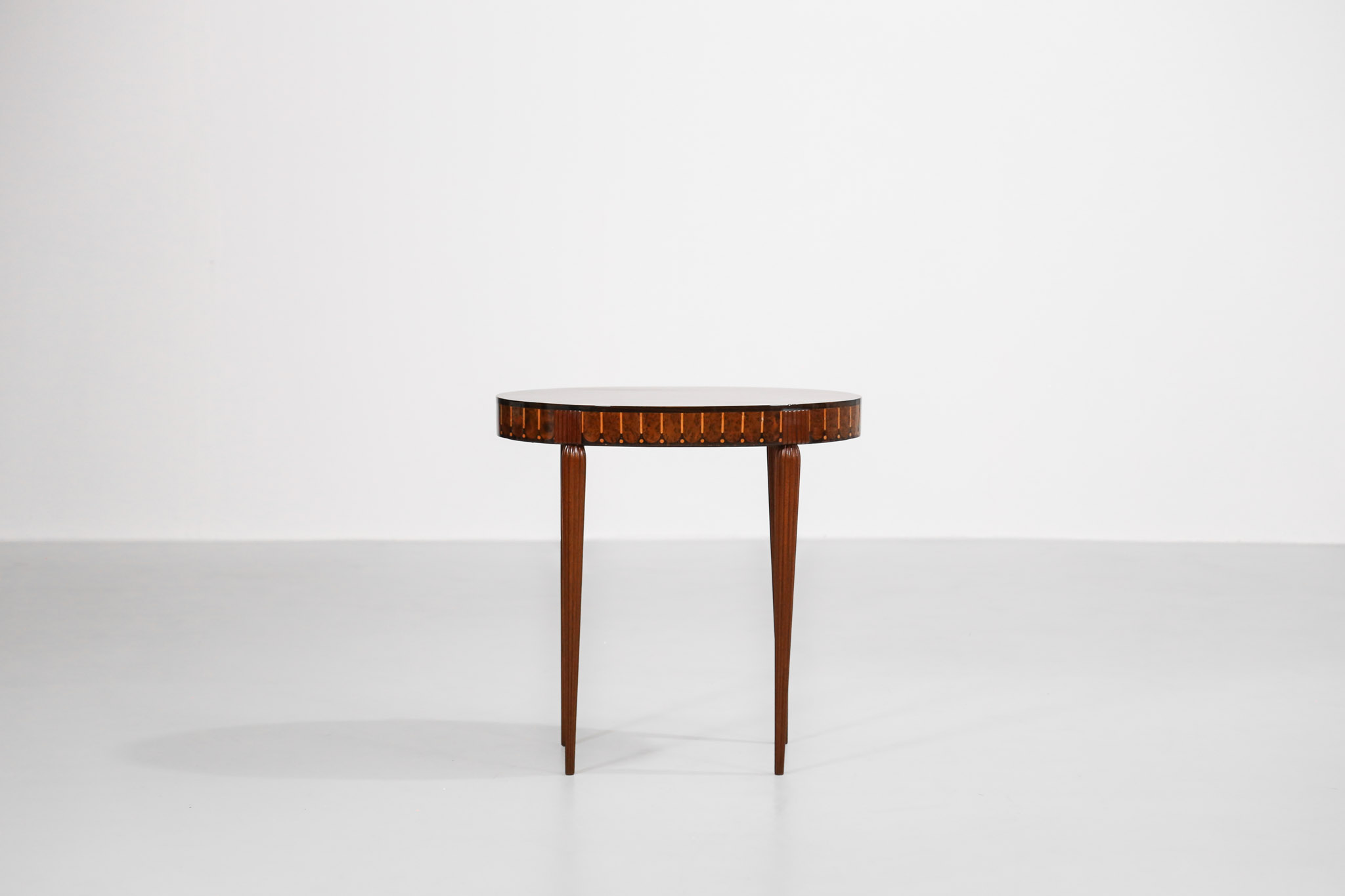 Marquetry Gueridon, Mahogany and Rosewood - Image 11