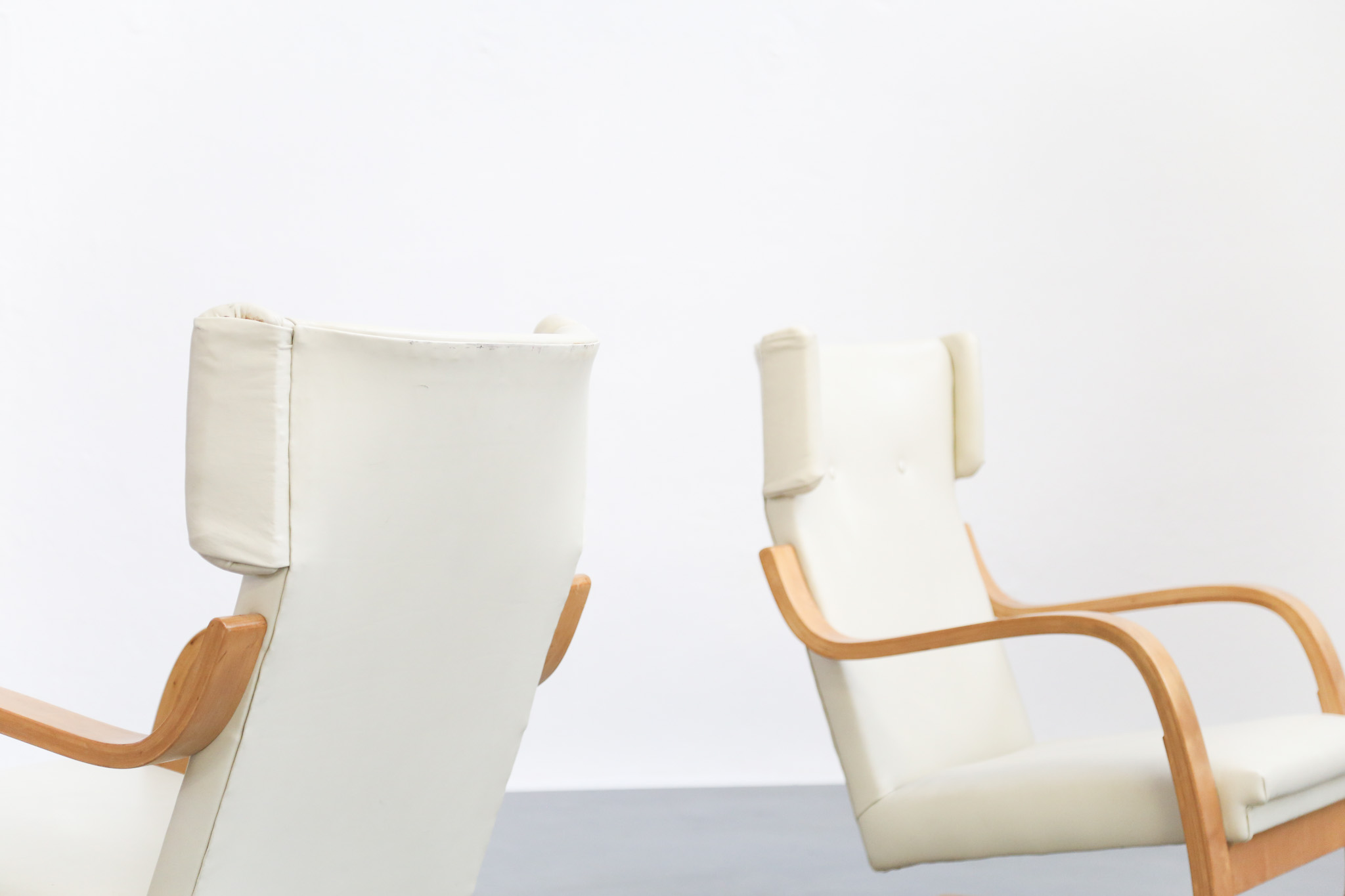 Pair of Lounge Chairs Model 401 by Alvar Aalto, 1935 Finland Design - A10 - Image 5