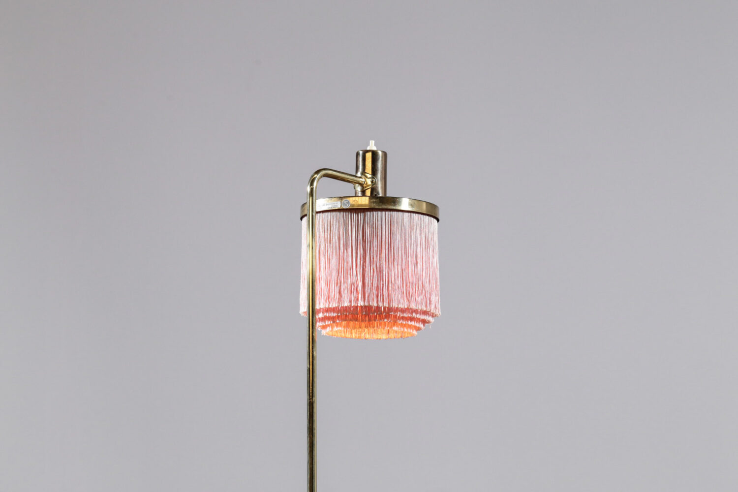 Lampadaire hans agne jakobsson rose frange G109