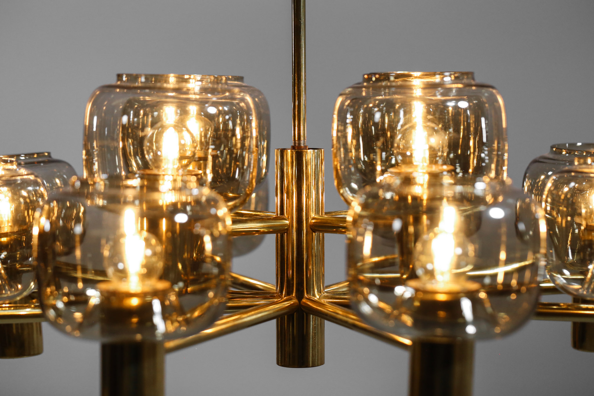 Lustre des années 60 dans le gout de Hans Agne Jakobsson vintage 15