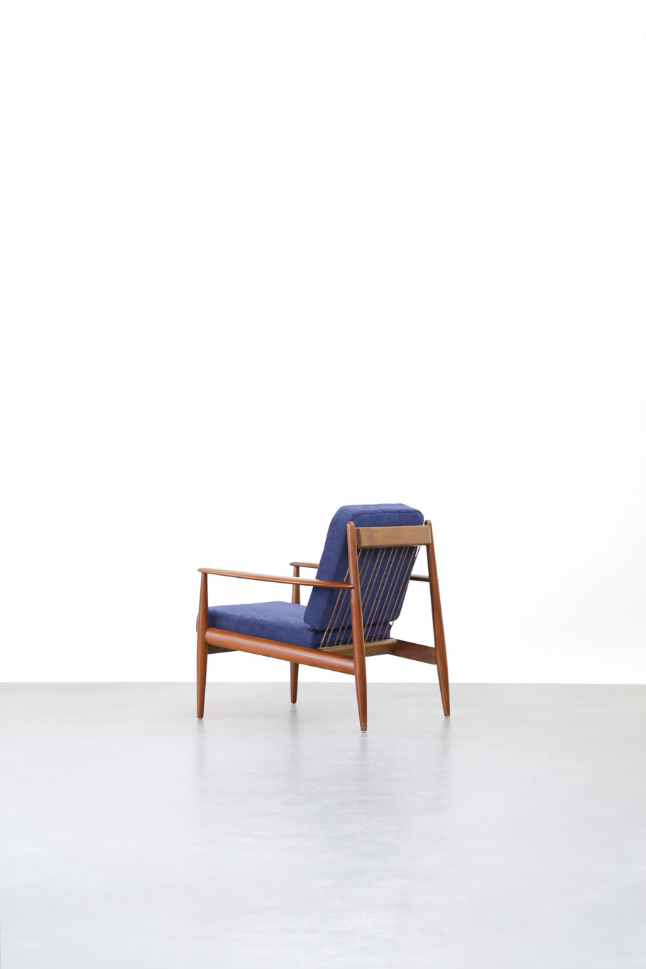 Pair of Lounge Chairs Grete Jalk Danish Teak - Image 5