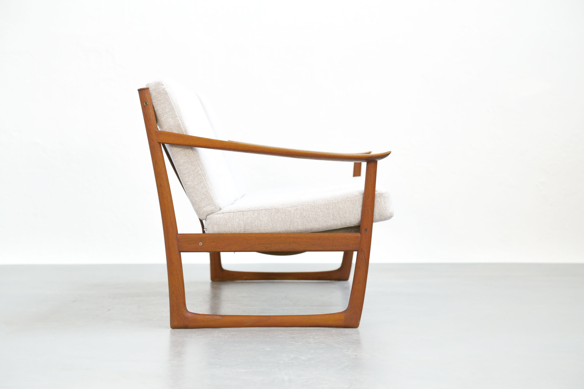 Danish Modern Sofa Peter Hvidt & Orla Mølgaard FD130 Midcentury - Image 9