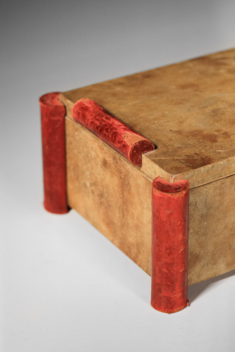 Boite moderniste en velin style paul dupré lafon